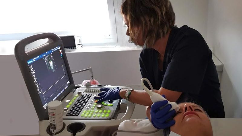 Ecocolordoppler retrobulbare, ecocolordoppler oculare, foto di mariapia alloggio
